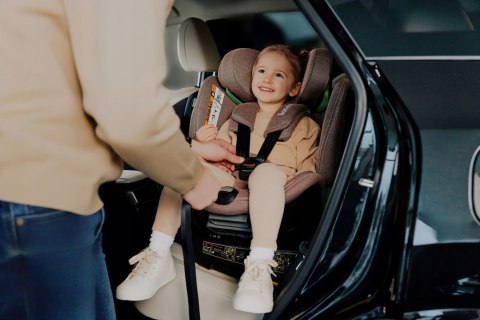 Fotelik Samochodowy I-Size Lionelo Harmony Przód/Tył Isofix 360 Baza Bambus