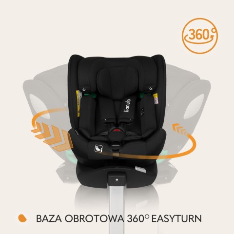 Fotelik Samochodowy Lionelo Braam Air I-Size Z Obrotową Bazą Isofix