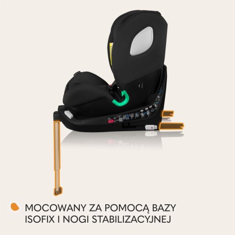 Fotelik Samochodowy Lionelo Braam Air I-Size Z Obrotową Bazą Isofix
