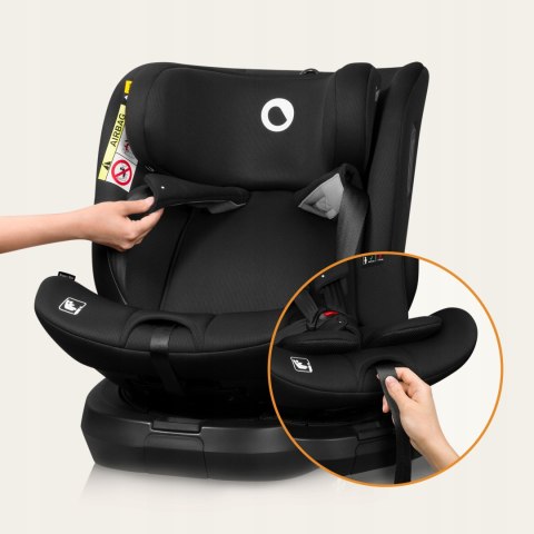 Fotelik Samochodowy Lionelo Brave I-Size 360° Isofix 40-150 Cm Czarny