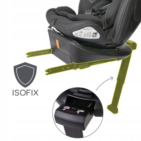Fotelik Samochodowy Obrotowy 360 Isofix I-Size Lorelli Estate 40-150Cm