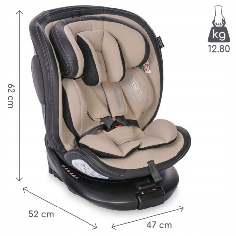 Fotelik Samochodowy Obrotowy 360 Isofix I-Size Lorelli Estate 40-150Cm
