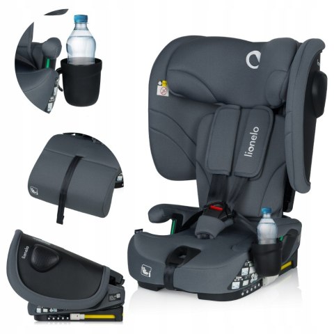 Fotelik Samochodowy Składany Isofix 76-150Cm 4-Stopniowa Regulacja Sips
