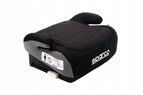 Czarny Fotelik Podstawka Isofix Sk100i 125-150 Cm 22-36 Kg Memory Foam