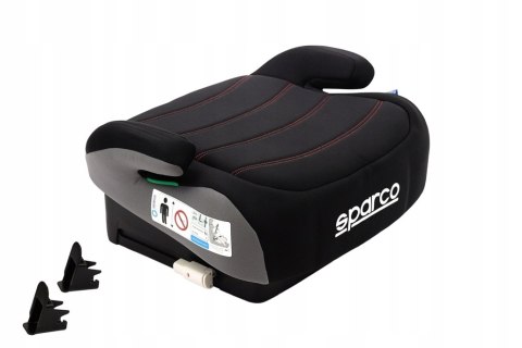 Czarny Fotelik Podstawka Isofix Sk100i 125-150 Cm 22-36 Kg Memory Foam