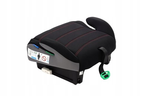 Czarny Fotelik Podstawka Isofix Sk100i 125-150 Cm 22-36 Kg Memory Foam
