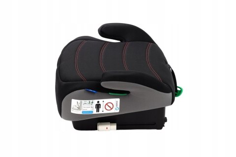 Czarny Fotelik Podstawka Isofix Sk100i 125-150 Cm 22-36 Kg Memory Foam