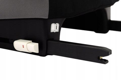Czarny Fotelik Podstawka Isofix Sk100i 125-150 Cm 22-36 Kg Memory Foam