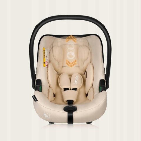 Fotelik I-Size Lionelo Astrid Isofix 40-87 Cm, Memory Foam, Epp, Beige Sand