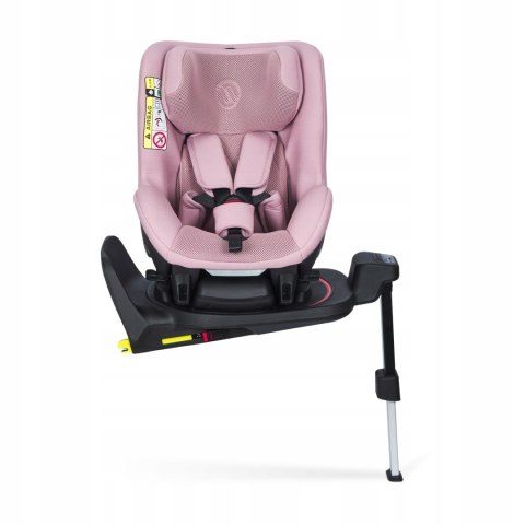 Fotelik Obrotowy Ece R129 Airflow 270° Z Bazą Iq Orbit Różowy 0-18,5Kg