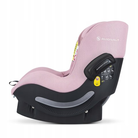 Fotelik Obrotowy Ece R129 Airflow 270° Z Bazą Iq Orbit Różowy 0-18,5Kg