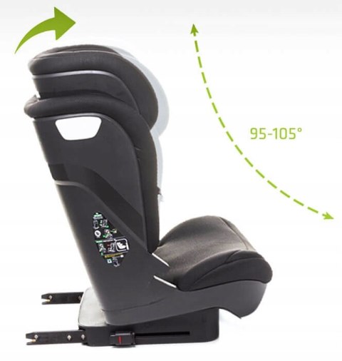 Fotelik Samochodowy 4Baby App-Fix Isofix I-Size 10-Stopniowa Regulacja