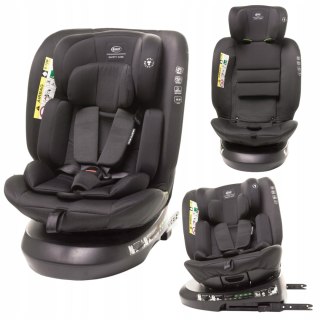 Fotelik Samochodowy 4Baby Matt-Fix I-Size 0-36Kg Isofix 360° Czarny