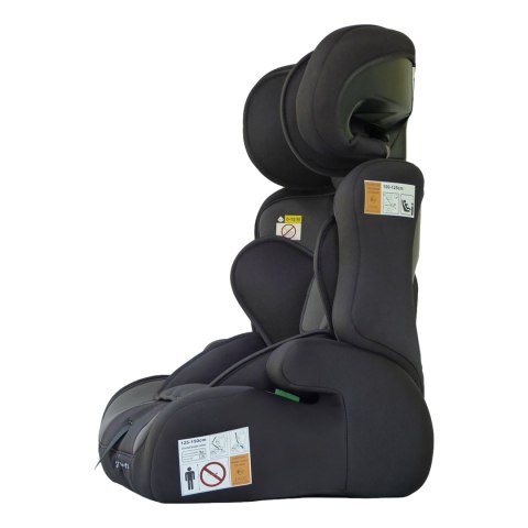 Fotelik Samochodowy Baby-Coo Bravo I-Size 9-36 Kg, Czarny, Ruchome Oparcie