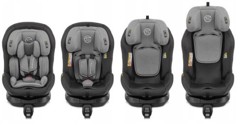 Fotelik Samochodowy Hexagon Pro I-Size 40-150Cm Isofix 360° 5-Punktowe Pasy