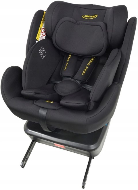 Fotelik Samochodowy I-Size 40-150Cm 360° Isofix Z Nogą, Regulacja Zagłówka