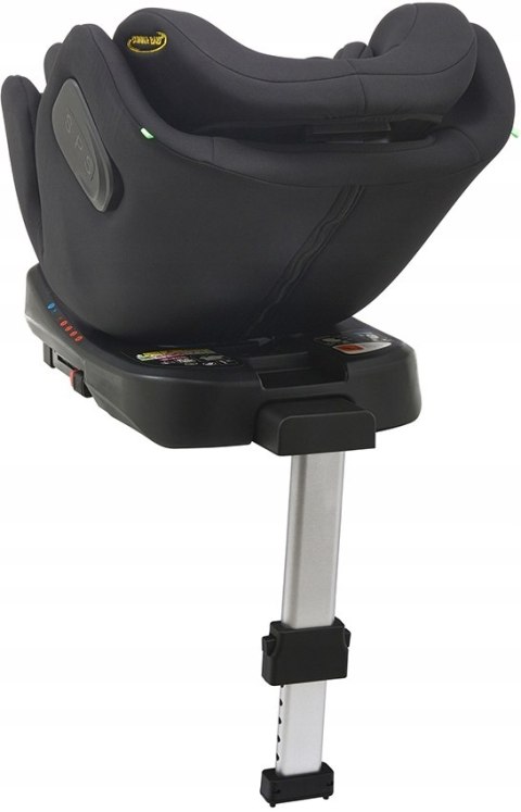 Fotelik Samochodowy I-Size 40-150Cm 360° Isofix Z Nogą, Regulacja Zagłówka