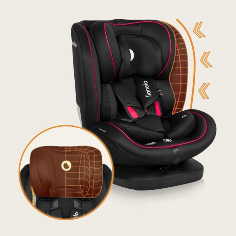 Fotelik Samochodowy Lionelo Bastiaan I-Size 360° Isofix 40-150 Cm