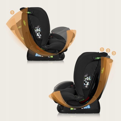 Fotelik Samochodowy Lionelo Izzy I-Size 40-150 Cm, Przód/Tył, Memory Foam