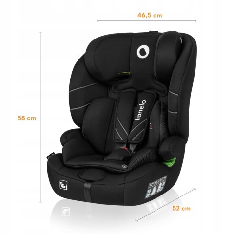 Fotelik Samochodowy Lionelo Levi I-Size 76-150 Cm, 10-Stopniowa Regulacja
