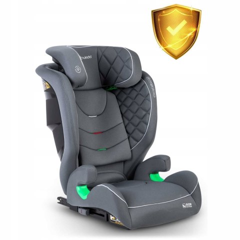Fotelik Samochodowy Nukido Louis 15-36 Kg Isofix Szary Bezpieczny Wygodny