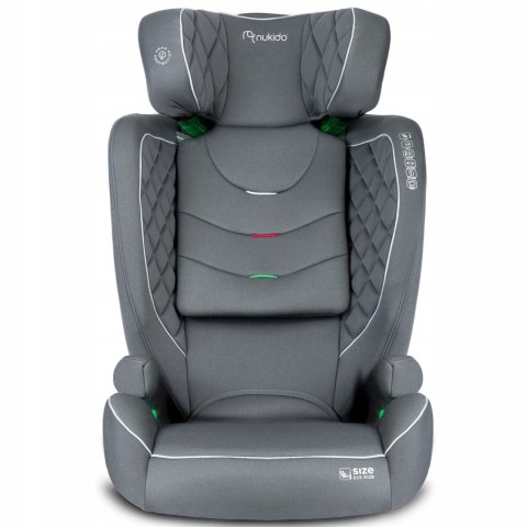 Fotelik Samochodowy Nukido Louis 15-36 Kg Isofix Szary Bezpieczny Wygodny