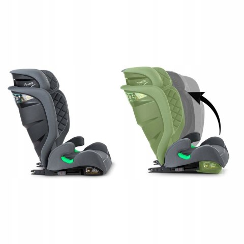 Fotelik Samochodowy Nukido Louis 15-36 Kg Isofix Szary Bezpieczny Wygodny