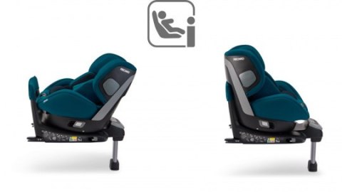 Fotelik Samochodowy Recaro Salia 360° Obrót, Isofix, 0-18 Kg, Czarny
