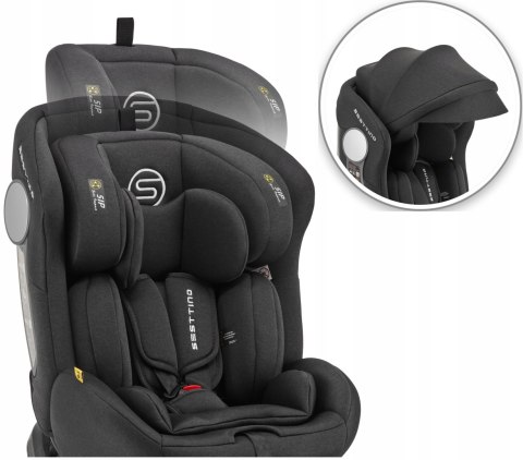 Fotelik Samochodowy Sesttino Hexagon Pro I-Size, 360° Isofix, 40-150 Cm