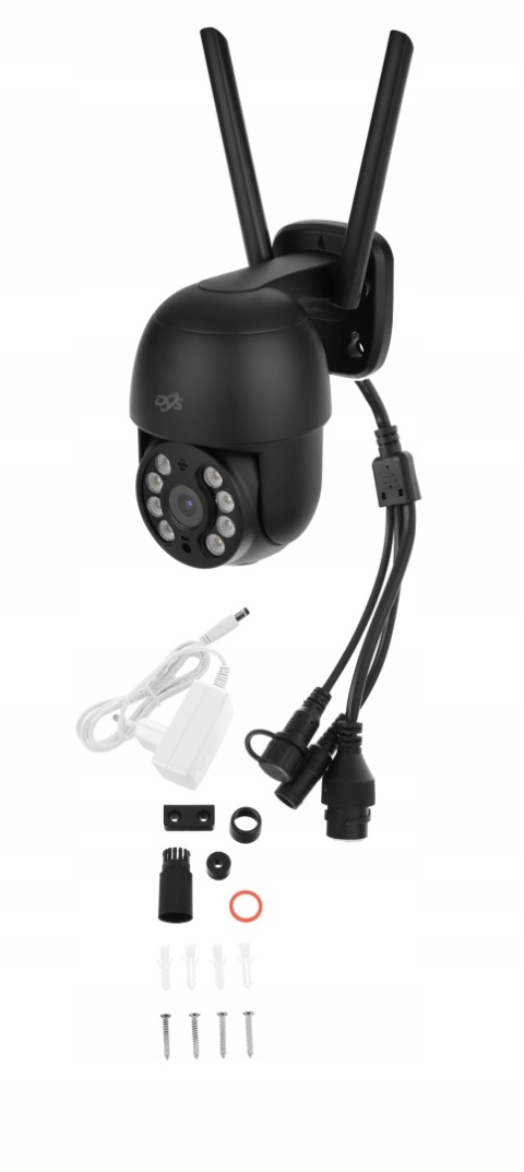 Bezprzewodowa kamera obrotowa WiFi DVS 4MP z auto-trackingiem IP66