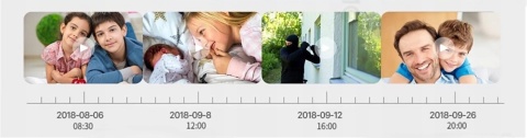 Bezprzewodowa kamera obrotowa WiFi DVS 4MP z auto-trackingiem IP66