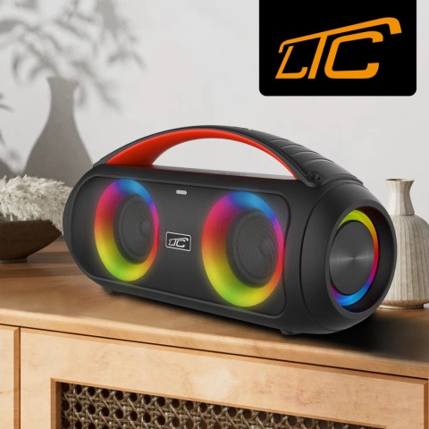 Bezprzewodowy Głośnik Bluetooth 2w1 60W z Funkcją Karaoke i Pilotem