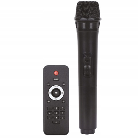 Bezprzewodowy Głośnik Bluetooth 2w1 60W z Funkcją Karaoke i Pilotem