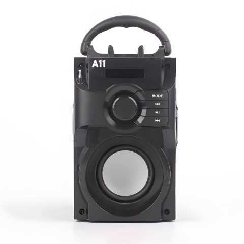 Głośnik Bluetooth 15W RMS, 700W PMPO, FM/USB/AUX, Czarny, Renew Force