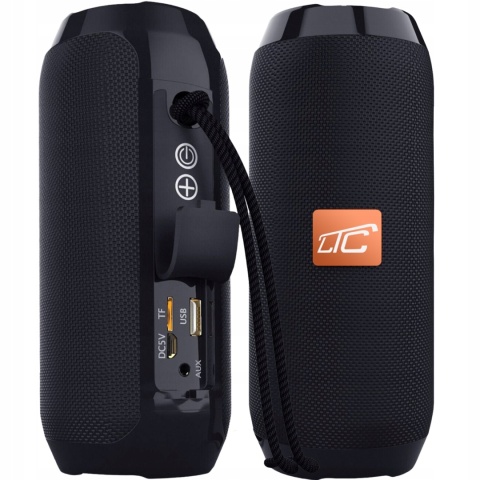 Głośnik Bluetooth 4: Mocny Bass, Radio FM, Powerbank, Czarny