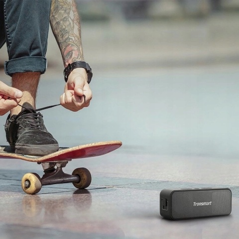 Głośnik Bluetooth Tronsmart T2 Plus 20W IPX7 - Przenośny, Wodoodporny, Czarne
