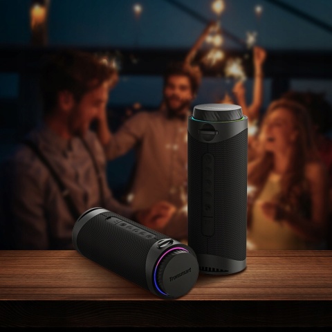 Głośnik Bluetooth Tronsmart T7 30W, przenośny, wodoodporny, czarny