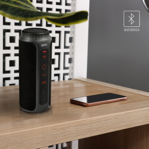 Głośnik bluetooth 5.0 Moevi 20W IPX7 TWS - doskonałe brzmienie max mobilność