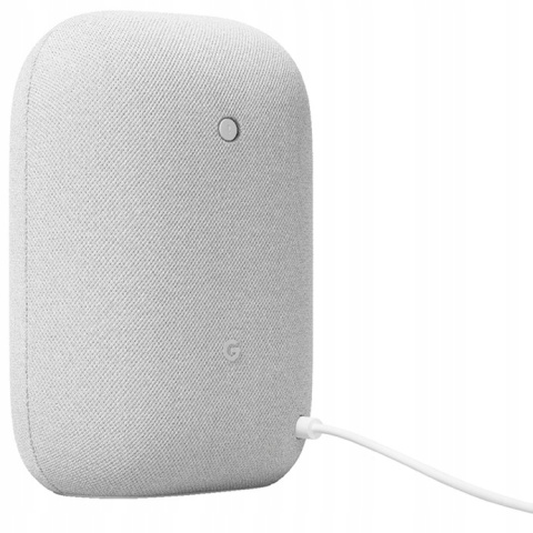 Inteligentny głośnik Google Nest Audio - Estetyczny biały, sterowanie głosowe