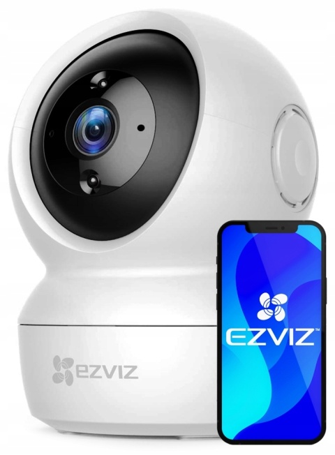 Kamera EZVIZ H6C 2K+ 4MP z inteligentnym śledzeniem i nocnym widzeniem