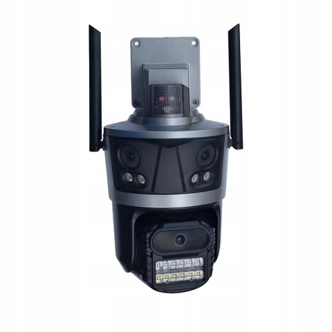 Kamera IP 12MPx z zoomem 8x, obrotowa, WiFi, nocne widzenie, IP66
