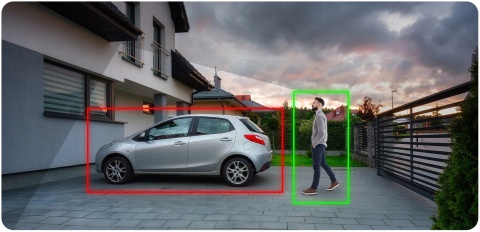 Kamera IP Dahua 8MP, Full-Color, PoE, Detekcja Ludzi i Pojazdów