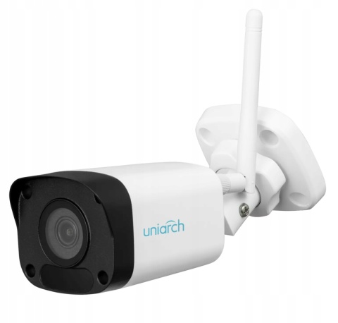 Kamera IP WiFi 4MPx 2K+ z nocnym widzeniem do 30m Uniview IPC-2124LR3-F40W-D