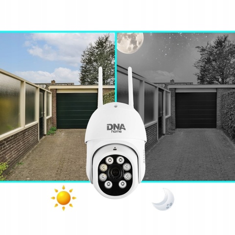 Kamera IP WiFi zewnętrzna 2MP Full HD 355° obrotowa, detekcja ruchu