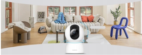Kamera IP Xiaomi C400 4MP 360° z Wizją Nocną 2,5K Biała