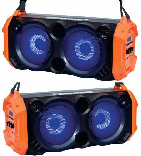 Przenośny głośnik Bluetooth PRIME3 100W z funkcją karaoke i LED
