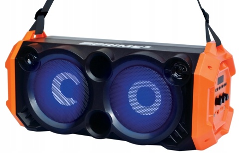 Przenośny głośnik Bluetooth PRIME3 100W z funkcją karaoke i LED