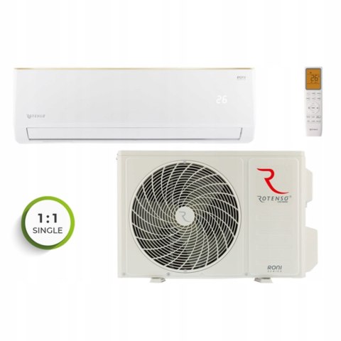 Klimatyzacja Rotenso Roni X 3,4Kw Smart Wi-Fi Aut. Żaluzje 4D Grzanie -20°C