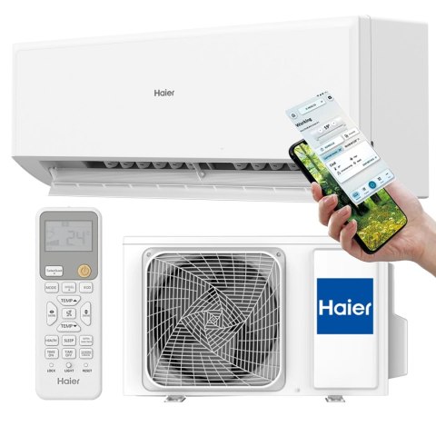 Klimatyzator Haier Revive Plus 2024 Wi-Fi 5Kw Cichy Eco Self Clean