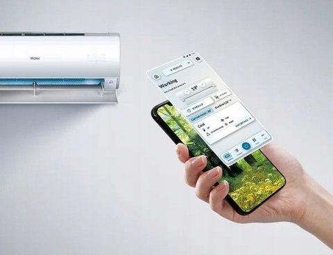 Klimatyzator Haier Revive Plus 2024 Wi-Fi 5Kw Cichy Eco Self Clean